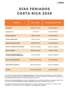 dias feriados costa rica 2026