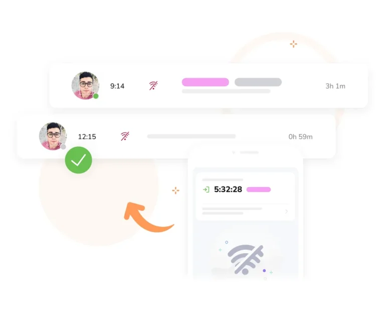 Suivi du temps sur Jibble sans connexion Internet