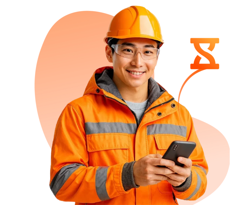 한국인 건설현장 직원 이미지