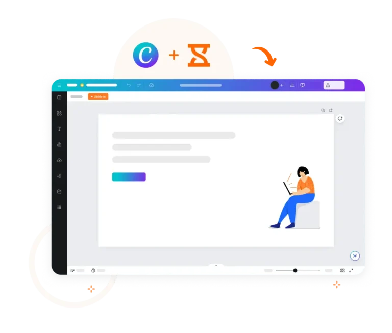 Canvaで直接時間を記録