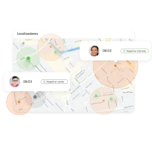 Configuración de una zona de geovalla para limitar los registros de entrada de los empleados a una obra