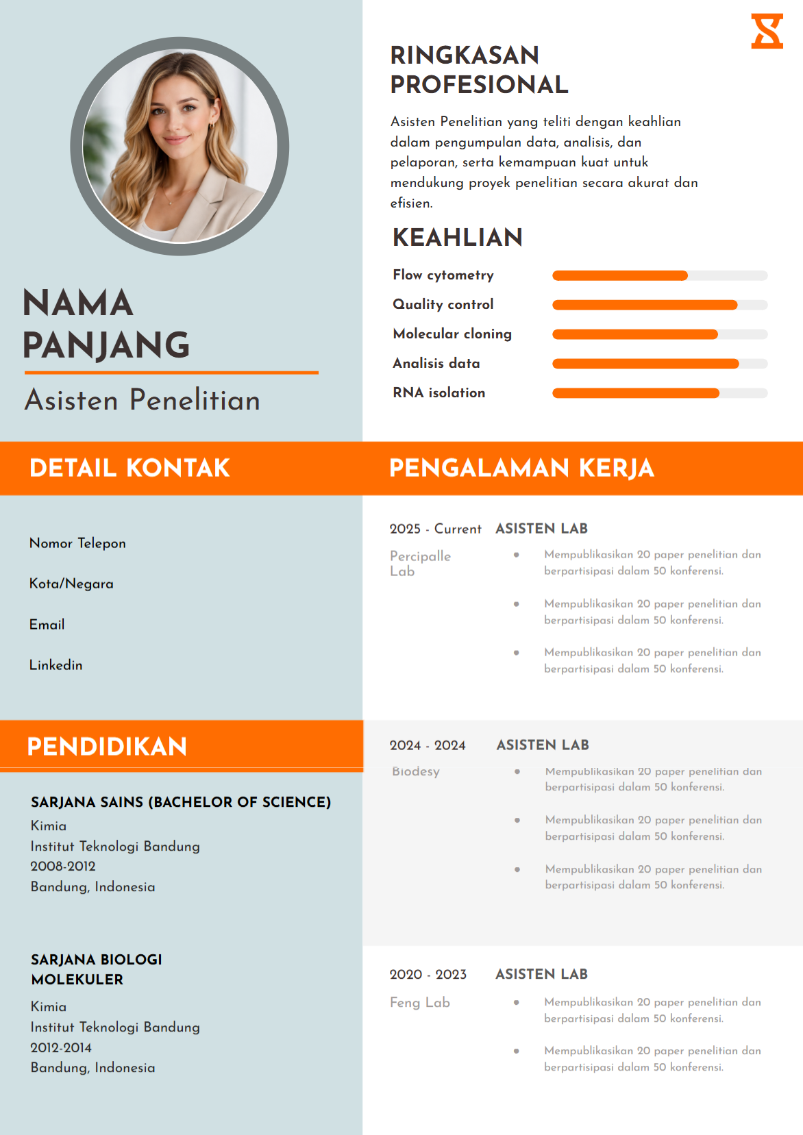 Template CV