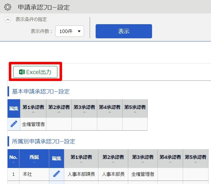 freee勤怠管理Plusの承認フロー