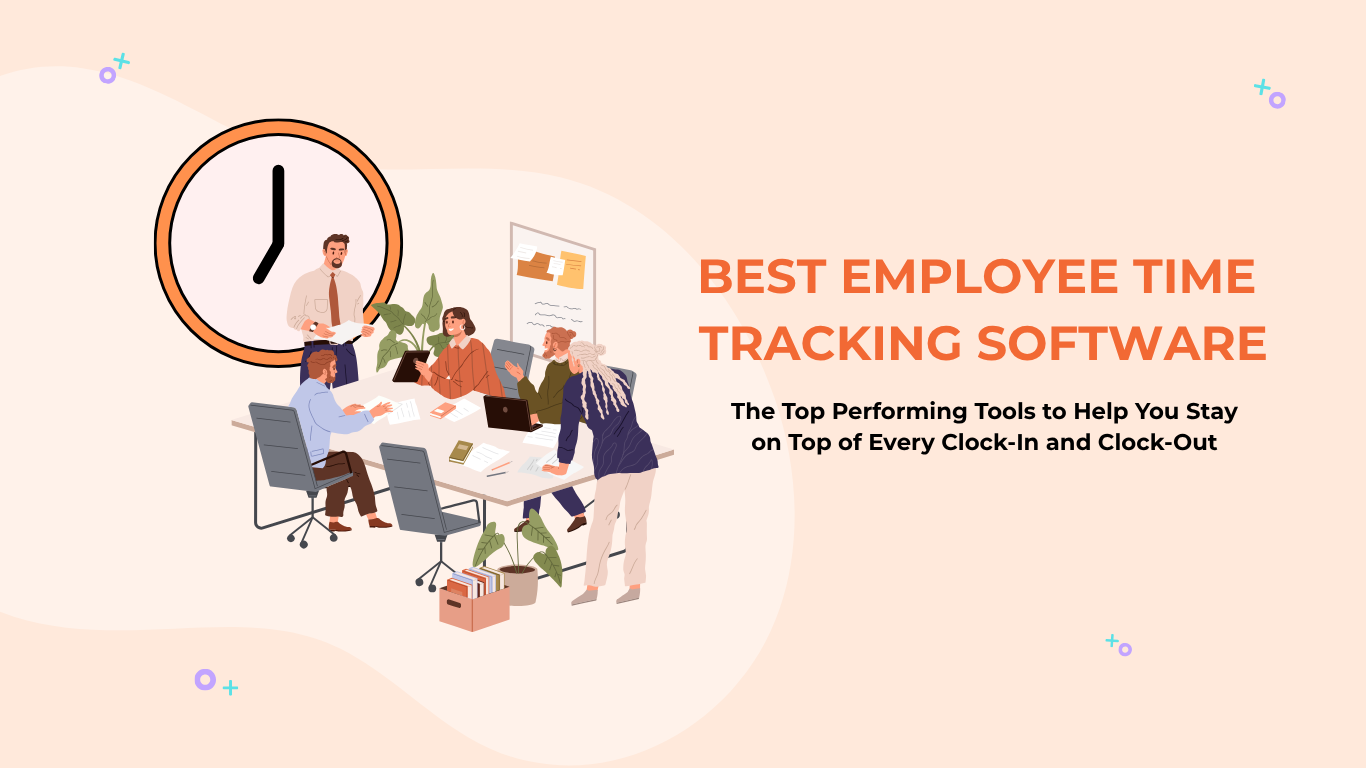 best employee time tracking software 2026 including jibble, toggl track, clockify and homebase