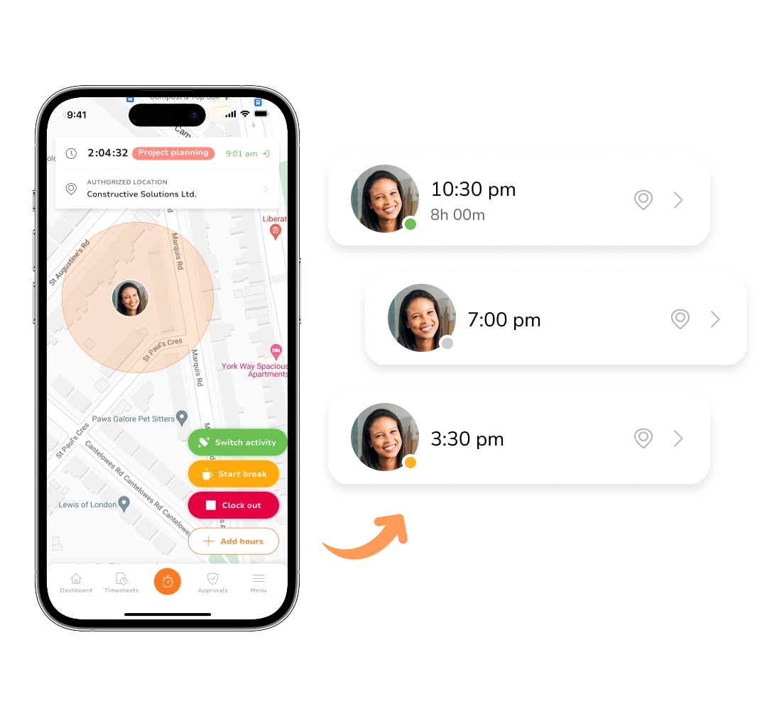 Live Location Tracker | Real-Time GPS Tracking for Teams | Jibble ...