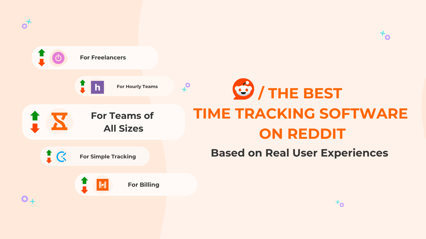 image showing best time tracking software according to reddit