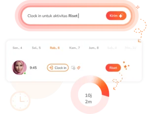 Gunakan AI Jibble untuk clock in otomatis