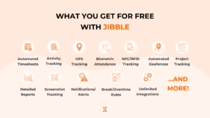jibble features available for free