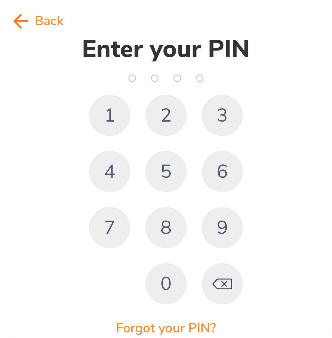 PIN code