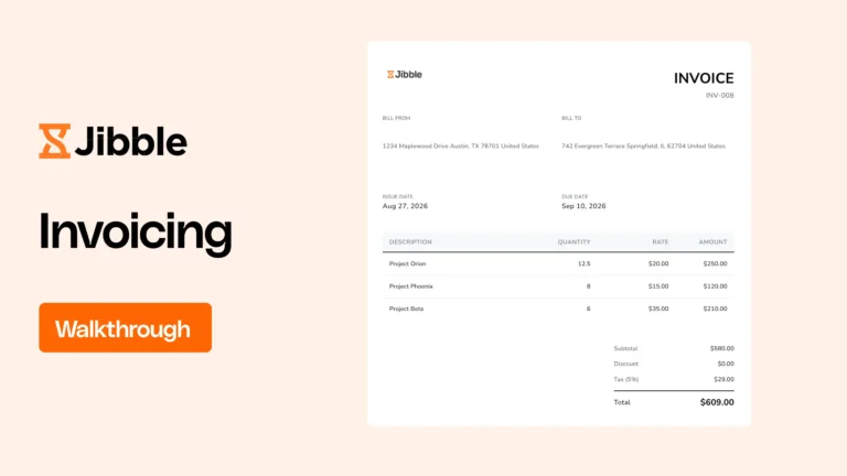 Time tracking and invoicing software thumbnail