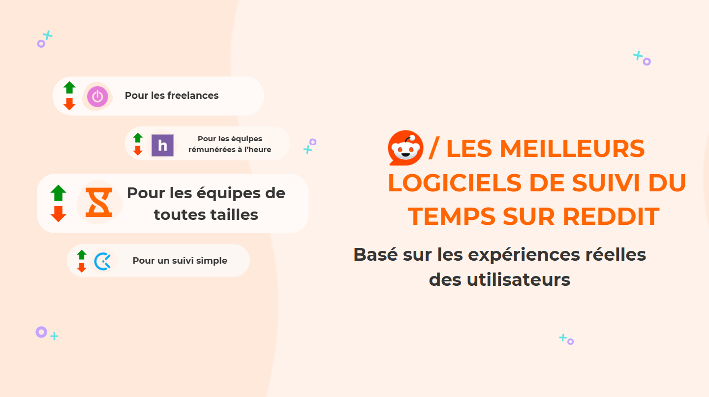 Meilleurs logiciels de suivi du temps sur Reddir